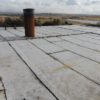 techo impermeabilizado con membrana asfaltica con geotextil